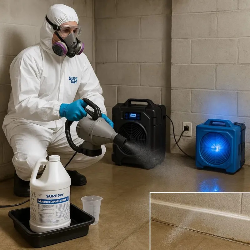 Sanitization and Odor Removal process in Dallas Center, IA