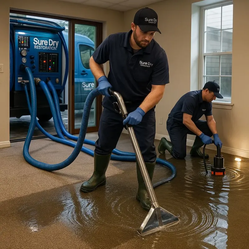 Water Extraction and Removal process in Dallas Center, IA